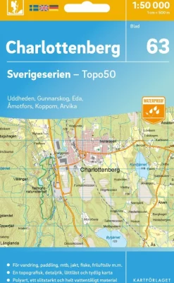 63 Charlottenberg Sverigeserien Topo50