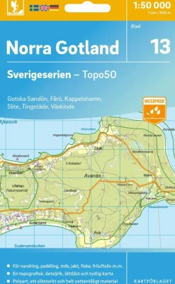 13 Norra Gotland Sverigeserien Topo50