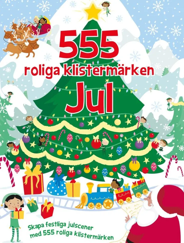 555 roliga klistermärken. Jul