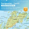 52 Stockholms skärgård södra Sverigeserien Topo50