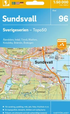 96 Sundsvall Sverigeserien Topo50