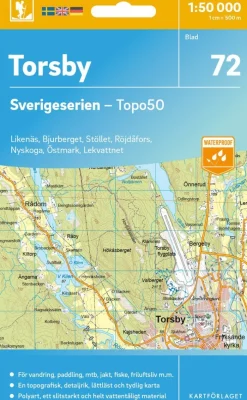 72 Torsby Sverigeserien Topo50