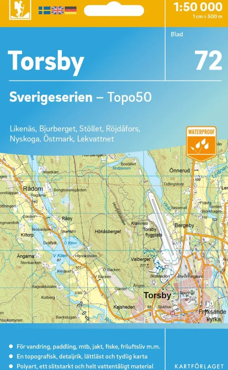 72 Torsby Sverigeserien Topo50