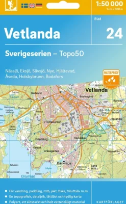 24 Vetlanda Sverigeserien Topo50