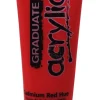 Akrylfärg Graduate 120ml kadmiumröd