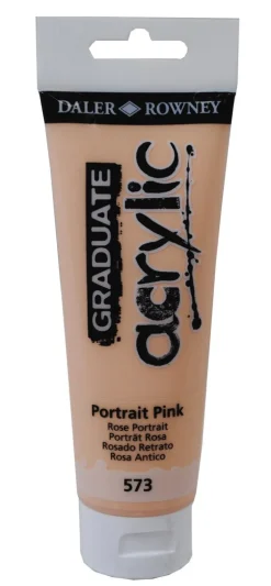 Akrylfärg Graduate 120ml portrait pink