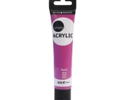 Akrylfärg 75ml Simply magenta