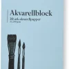 Akvarellblock A5 240g 20 blad