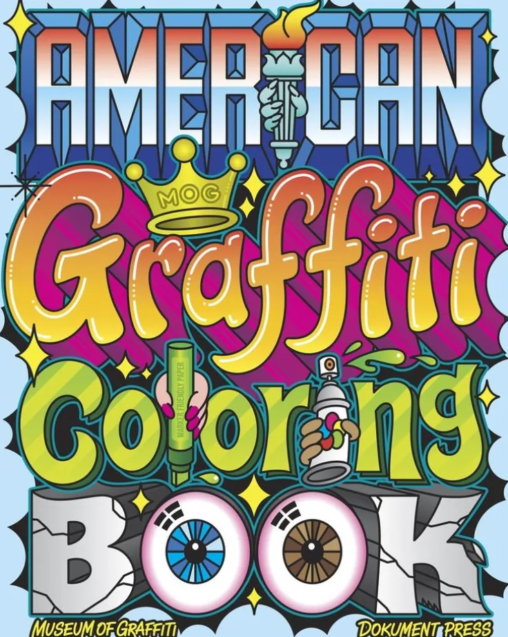 American Graffiti Coloring Book