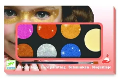 Ansiktsfärg 6 färger Metallic