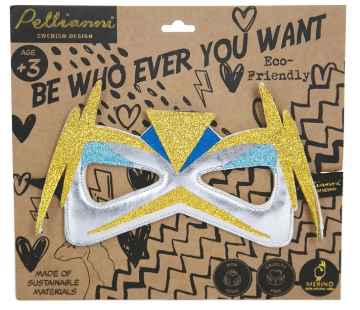 Ansiktsmask superhjälte