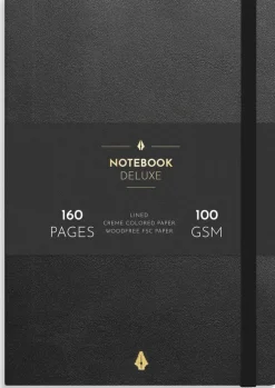 Anteckningsbok A5 Deluxe svart