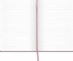 Anteckningsbok A5 Elsa Beskow Blomsterfesten vinröd