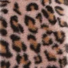 Anteckningsbok A5 fluff leopard rosa