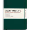 Anteckningsbok A4+ Leuchtturm1917 slim linjerad Forest Green
