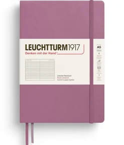 Anteckningsbok A5 Leuchtturm1917 linjerad Dusty Rose