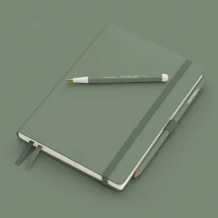 Anteckningsbok A5 Leuchtturm1917 olinjerad Olive