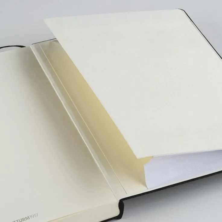 Anteckningsbok A4+ Leuchtturm1917 slim olinjerad Port Red