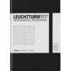 Anteckningsbok A6 Leuchtturm1917 linjerad Black