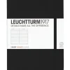 Anteckningsbok A5 Leuchtturm1917 linjerad Black