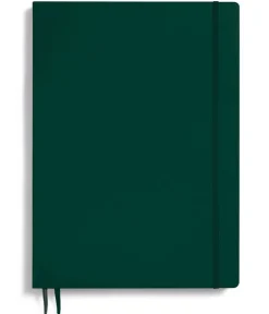 Anteckningsbok A4+ Leuchtturm1917 slim olinjerad Forest Green