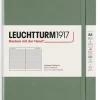 Anteckningsbok A5 Leuchtturm1917 linjerad Olive