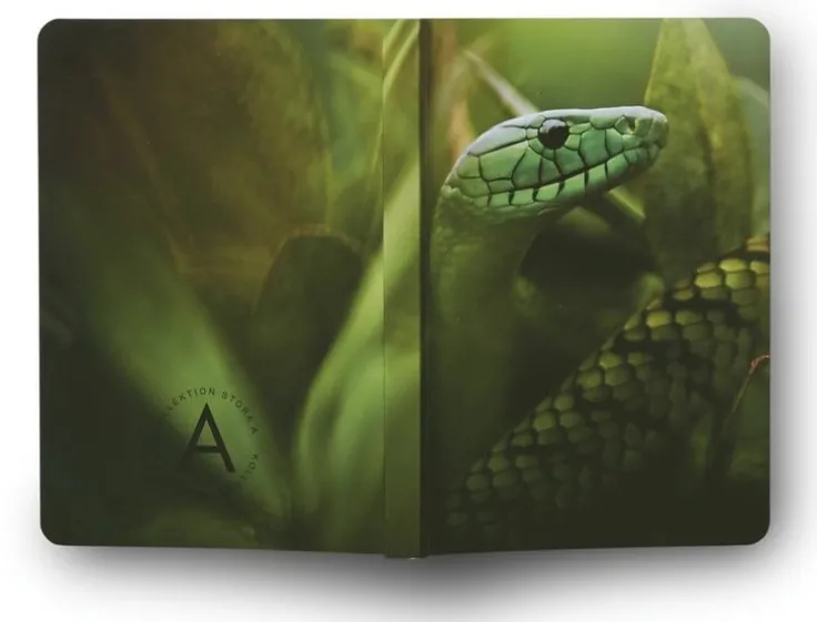 Anteckningsbok A6 linjerad mjuk pärm Mattias A. Klum mamba