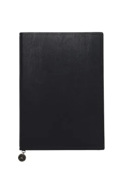 Anteckningsbok A5 linjerad soft svart