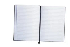 Anteckningsbok A5 linjerad soft svart