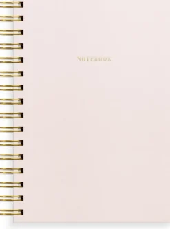 Anteckningsbok A5 linjerad "Notebook" ljusrosa