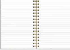 Anteckningsbok A5 linjerad "Notebook" ljusrosa