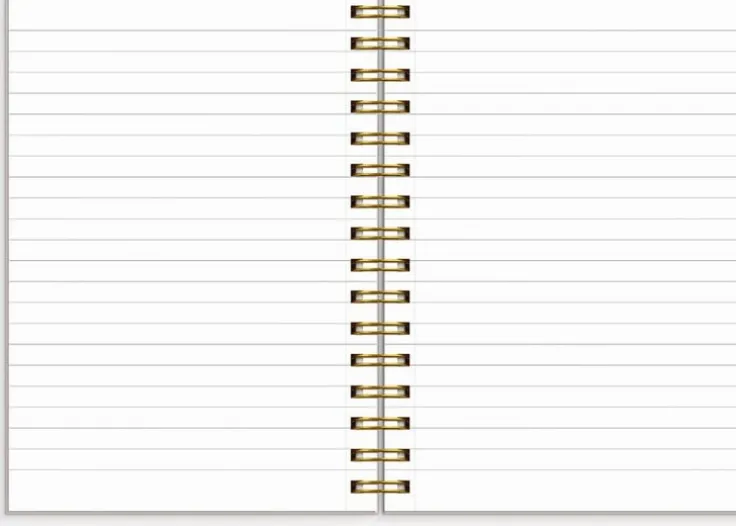 Anteckningsbok A5 linjerad "Notebook" ljusrosa