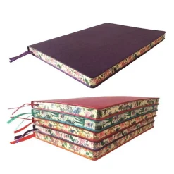 Anteckningsbok A5 linjerad mjuk pärm Artisan lila