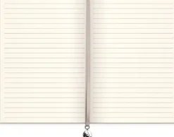 Anteckningsbok A5 linjerad soft beige