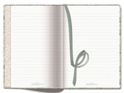 Anteckningsbok A5 linjerad - William Morris : Strawberry Thief Spring