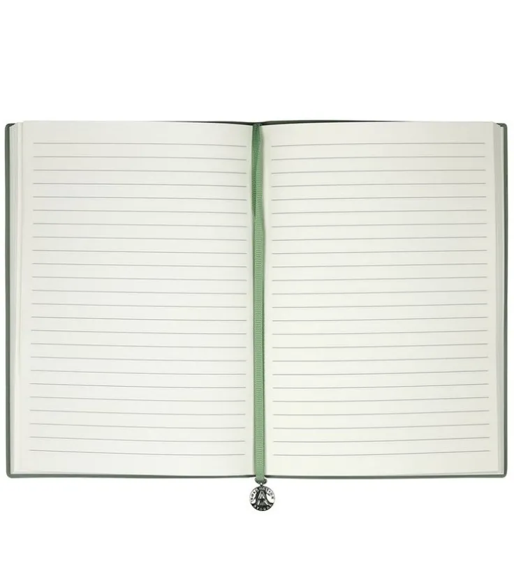 Anteckningsbok A5 linjerad soft grön