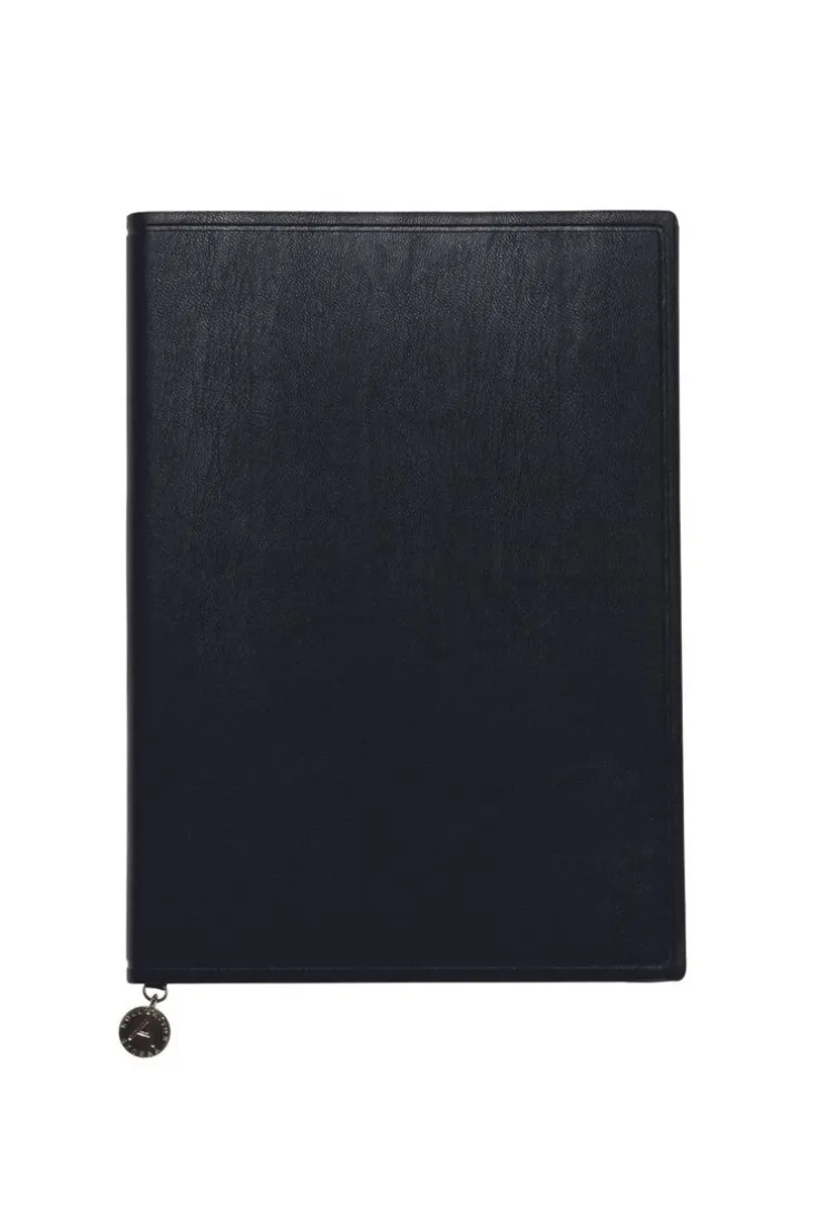 Anteckningsbok A5 linjerad soft marinblå