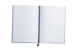 Anteckningsbok A5 linjerad soft marinblå