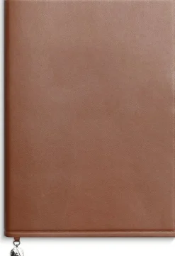 Anteckningsbok A5 linjerad soft brun