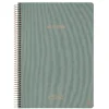 Anteckningsbok A4 linjerad spiral aloe vera