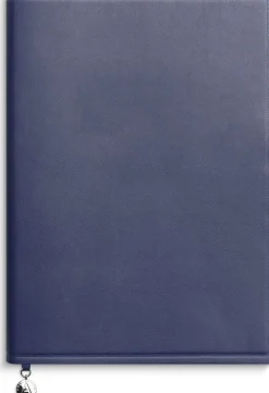 Anteckningsbok A5 linjerad soft marinblå