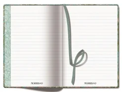 Anteckningsbok A5 linjerad - William Morris : Golden Lily Green,