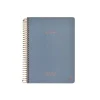 Anteckningsbok A5 linjerad spiral blå