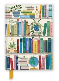 Anteckningsbok A5 linjerad - Georgia Breeze : Bookshelves