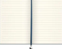 Anteckningsbok A5 linjerad soft petrol