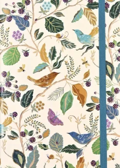 Anteckningsbok A6 linjerad Birds and Berries