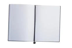 Anteckningsbok A5 olinjerad soft svart