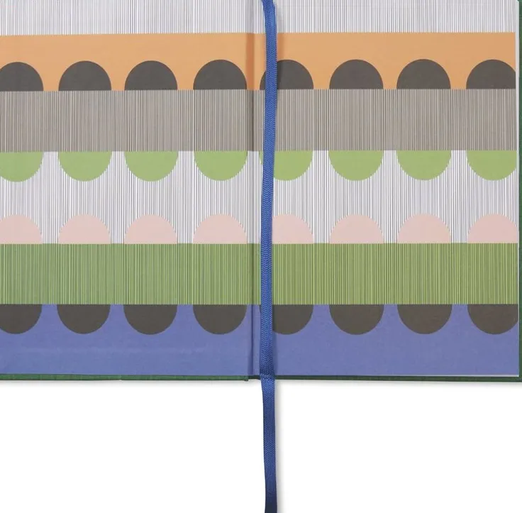 Anteckningsbok A5 olinjerad äppelgrön