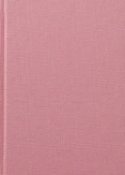 Anteckningsbok A5 olinjerad textil rosa