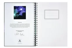 Anteckningsbok A4 spiral Nebulosa